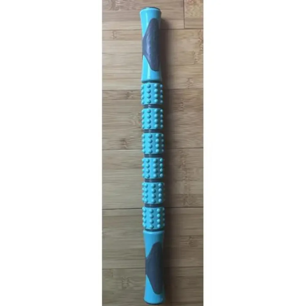 Massage Roller Bar Sports Body Muscle Relax Trigger Fitness Roller Color Teal